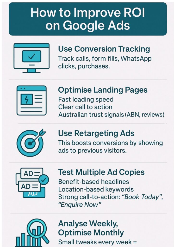 Google Ads ROI in Australia